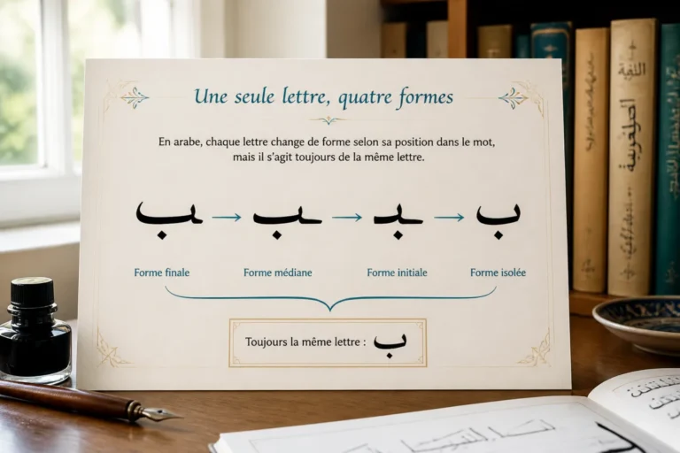 Combien de lettres compte l’alphabet arabe