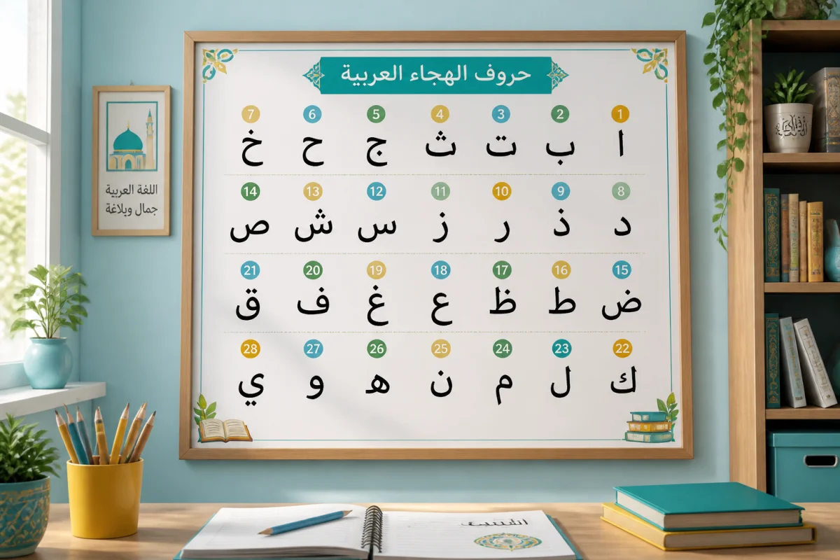 Combien de lettres compte l’alphabet arabe